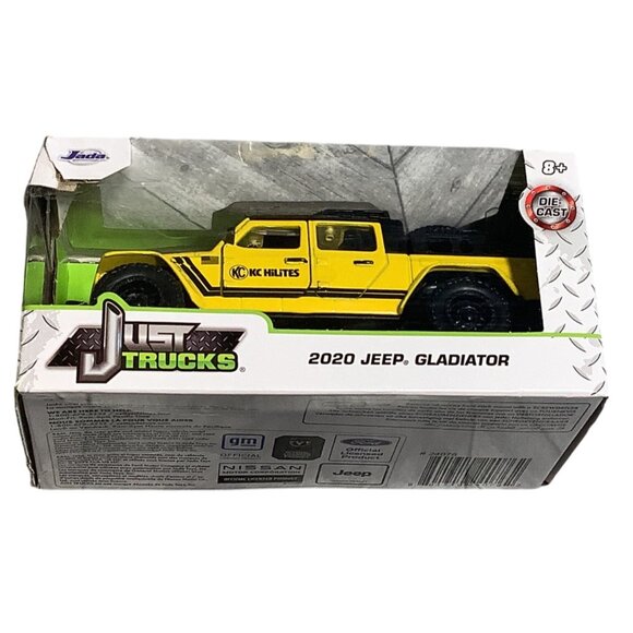 Jada Just Trucks 2020 Jeep Gladiator Die-Cast Truck Yellow  Series Boxed - Picture 3 of 6